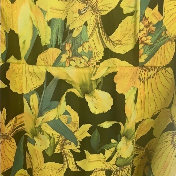 Alice and Olivia yellow flow dress - Picture 7 of 8